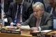 United Nations Secretary General Antonio Guterres speaks dur