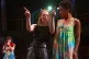 Playing for laughs: Lucy Phelps (Rosalind) and Amelia Donkor