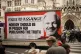 Supporters outside the Royal Courts of Justice in London, du
