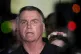 Former President Jair Bolsonaro speaks to the press after be