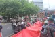 A ‘Red line’ march in Bristol