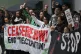 Activists demonstrate for climate justice and a ceasefire in