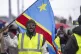 People hold a demonstration to denounce Rwanda's aggression 