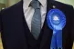 A Conservative Party rosette, May 6, 2016