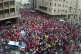THE MASSES AGAINST THE CLASSES: Members of Costau march in J