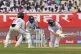 England's Joe Root plays a shot on the second day of the sec