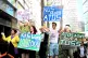 Fighting back: Disabled people demonstrate against 'fit for 