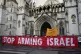 Activists outside The Royal Courts of Justice, November 18, 