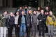 Two of the four Iuventa defendants Dariush Beigui (back row,