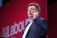 General Secretary David Evans makes a speech at the Labour P