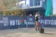 Workers from Amazon and Google and community supporters prot