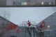 Palestine Action activists occupy the roof of Leonardo facto