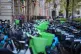 Forest and Lime + Uber e-bikes on the pavement in Parliament