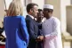 France's President Emmanuel Macron (left) and Secretary Gene