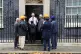 Members of the Free Jaggi Now Campaign hand in a petition to