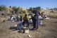 Displaced Palestinians arrive in central Gaza after fleeing 