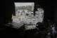 Palestinians inspect the destruction of a site hit by an Isr