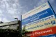 General view of signage for Southampton General Hospital, pa