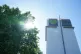 A general view of the remains of Grenfell Tower in London, J