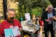 Campaigners protest against empty council homes in in Waltha