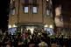 Protesters outside Cardiff Bay police station
