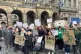 Campaigners rallying outside Edinburgh’s City Chambers 