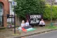 Youth Demand activists protest against the Gaza genocide out