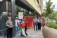 Palestine Solidarity Campaign activists lobby a Rhonnda Cyno
