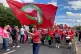 The Stroud Red Band take part in a march at the Tolpuddle Ma
