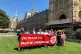 Aslef general secretary Mick Whelan outside the Palace of We