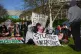 Protesters at the University of Glasgow