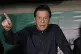 Pakistan's former Prime Minister Imran Khan speaks during a 