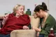 MODERNIST MOMENT: Maggie Steed (left) in rehearsal for The C