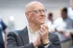 First Minister John Swinney during a visit to the Reconnect 