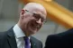 MSP John Swinney at the Scottish Parliament in Edinburgh, af