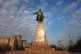 A Lenin statue in central Kharkiv, prior to its demolition i