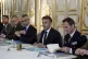 France's President Emmanuel Macron (2nd right) chairs a secu