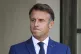 French President Emmanuel Macron gestures at the Elysee Pala
