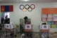 Mongolians prepare their votes at a polling station in Ulaan