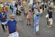 JUST DEMANDS: NHS workers in St James’s Park, London, obse