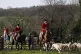 Riders and hounds during the annual North Cotswold Boxing Da