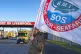People take part in a demonstration against the dismissal of