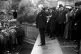 Labout Party founder Keir Hardie addresses a crowd in Trafal