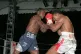 Chris Eubank (left) and (right) Michael Watson during their 