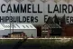 General view of the Cammell Laird ship yard on the River Mer