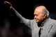 Fulham Chairman Mohamed Al-Fayed waves to the crowd before t