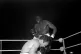 British lightweight boxing champion Dave Charnley receives a