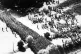 Ranks of police face the picketing line outside Orgreave Cok