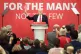 Jeremy Corbyn at the launch in Bradford of the Labour Party 