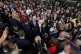 Labour leader Jeremy Corbyn is greeted by supporters before 